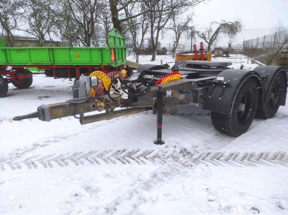 Wózek Dolly Fliegl ocynk hydraulika rejestracja