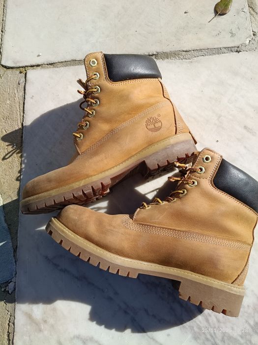 Bota couro Timberland