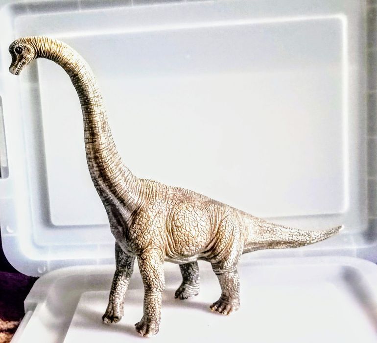 Schleich Braquiossauro 43x31cm vintage D-73527