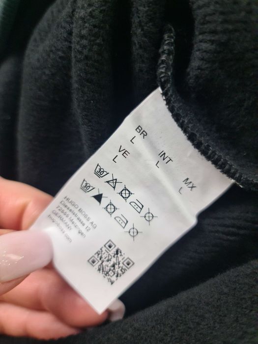 Sklepowa Bluza meska Ultra Premium Hugo Boss logowane  OUTLET
