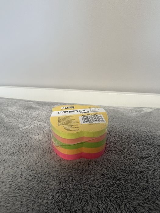 Karteczki samoprzylepne jabłka