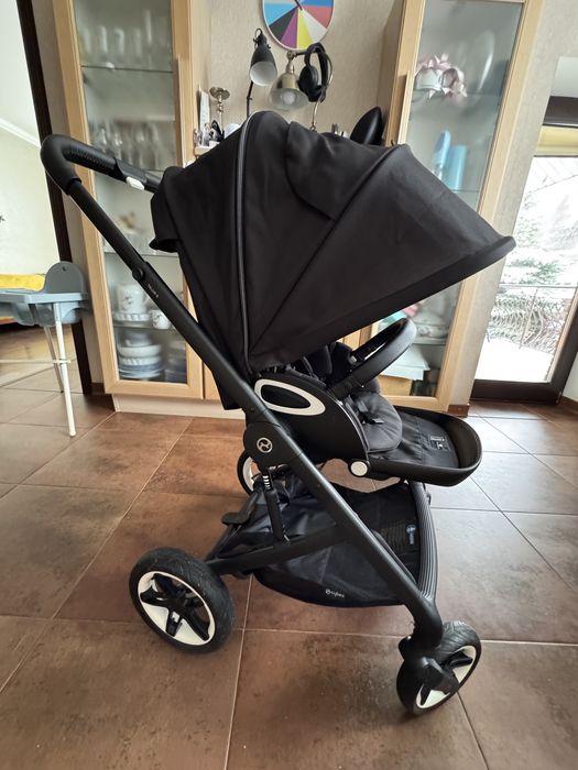 Візочок (коляска) Cybex Talos S Lux 2 в 1 Moon Black