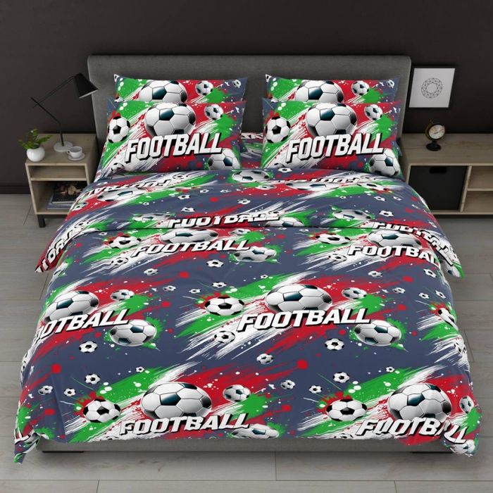 Дитяча постіль Футбол, тканина Бязь Голд Люкс