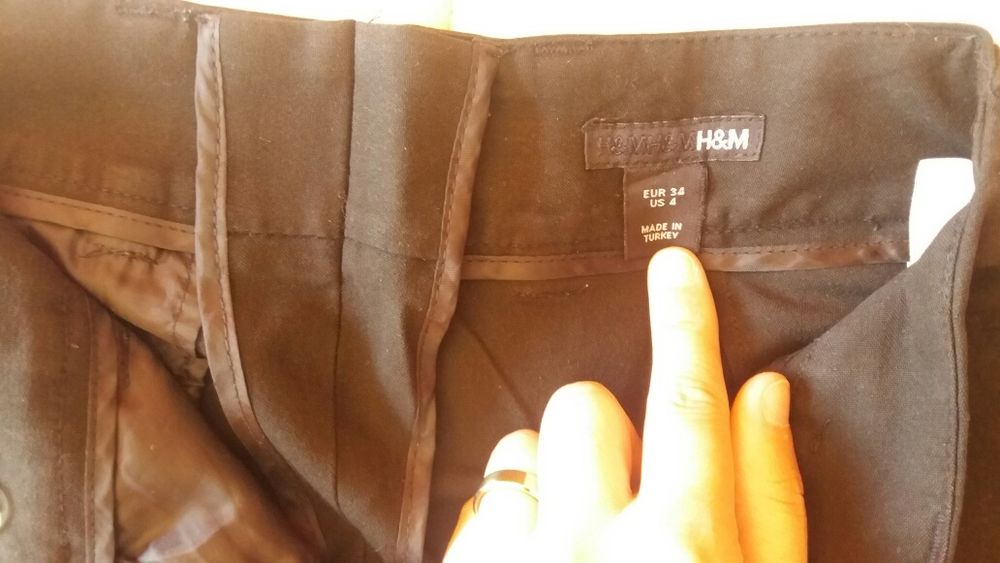 Calças pretas de Senhora