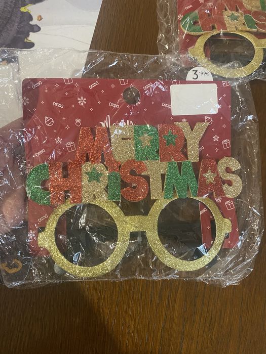 Okulary Merry Christmas