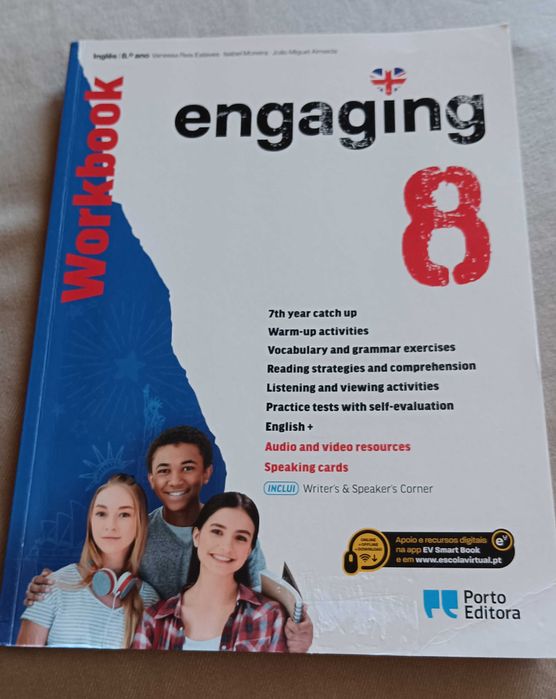 Caderno de atividades engaging 7 o 8 já foi vendido.