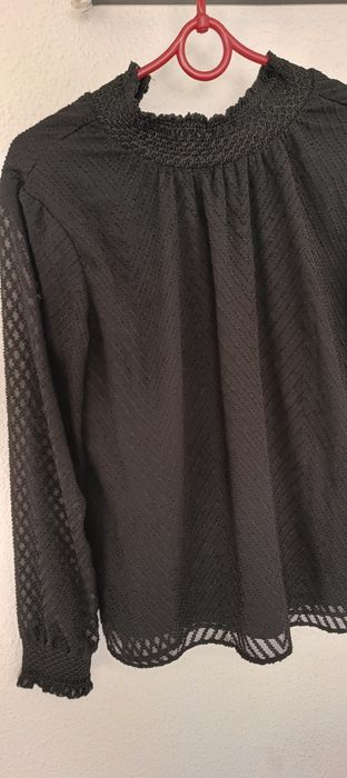 Czarna bluzka elegancka only S 36