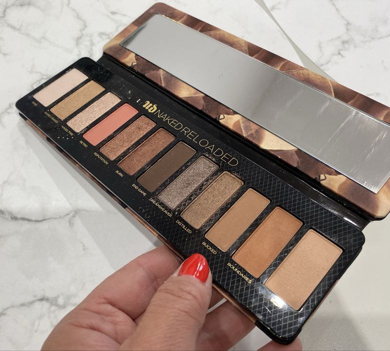Nowa tylko spróbowania Paleta cieni Urban decay naked reloaded odcienie brązu