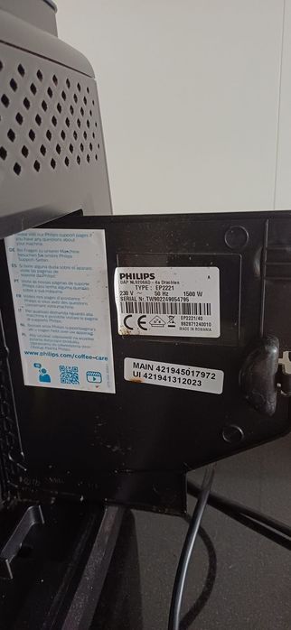 Vendo Máquina de Café Automática Philips com oferta de 1kg de Café