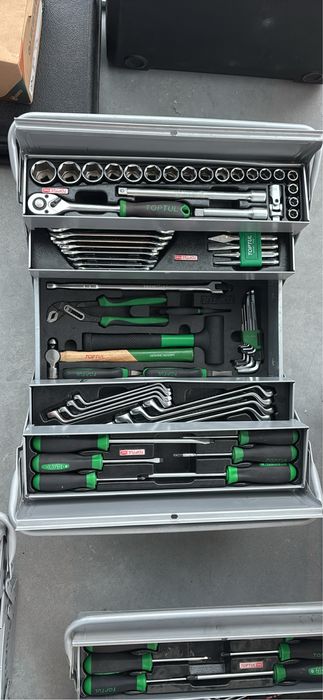 Caixa de Ferramentas TopTul - 65 ferramentas