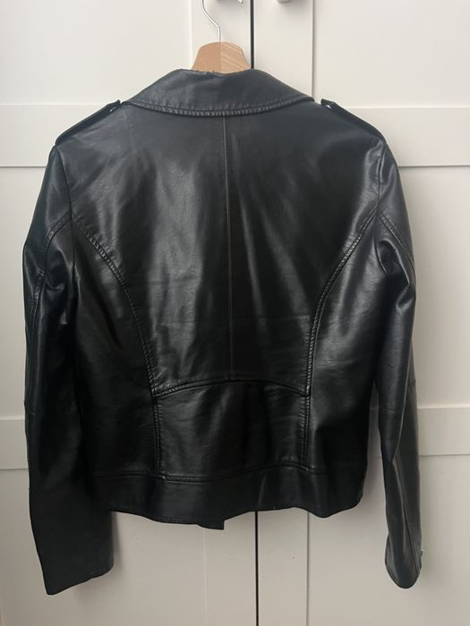 Ramoneska kurtka przejściowa ze skóry ekologicznej jesień Vila M