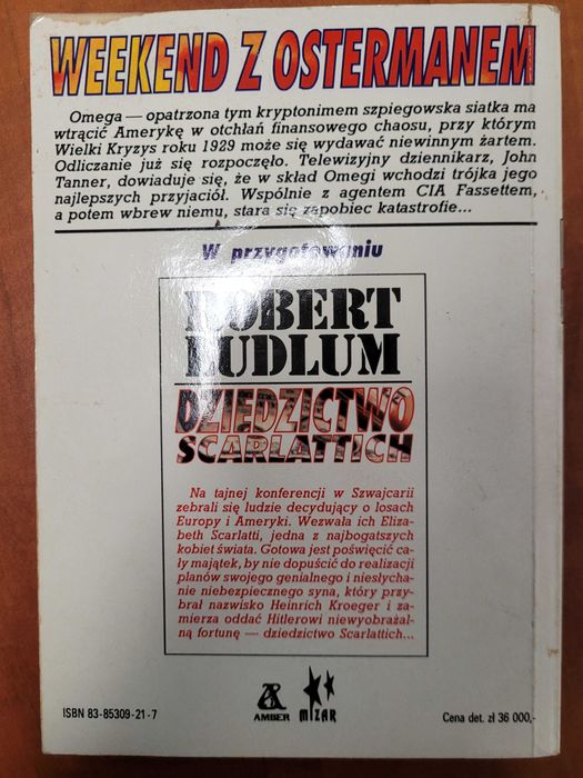 Robert Ludlum - Weekend z Ostermanem