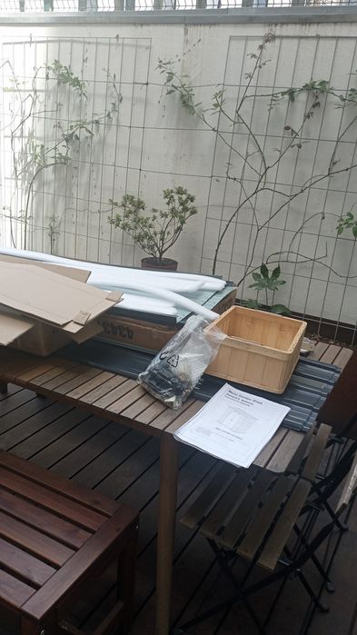 Abrigo para jardim novo