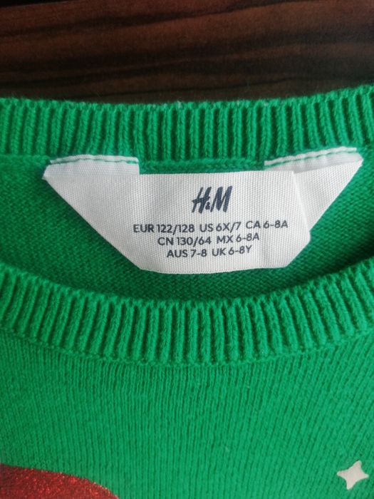 Sweter świąteczny h&m
