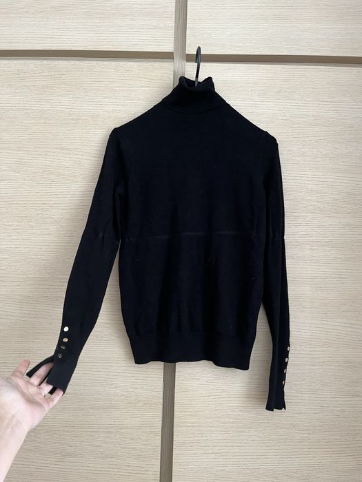 Czarny golf sweter damski Zara M 38