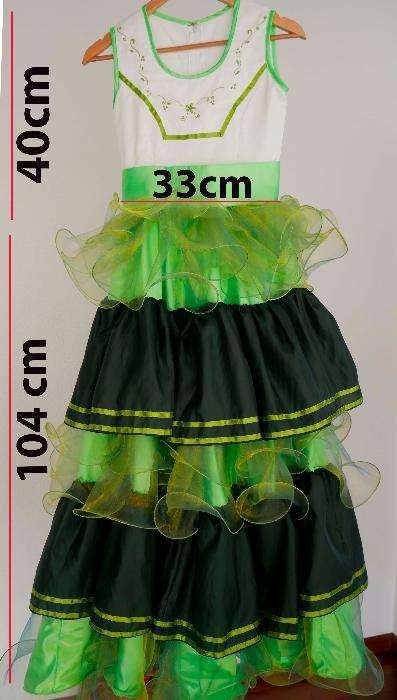 Vestido disfarce fantasia portes incluídos !!