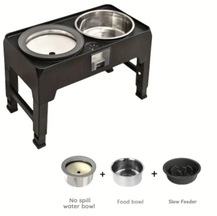 Regulowana podwyższana miska dla dużego psa Nowa