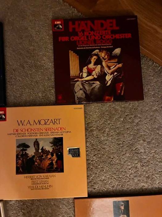 Zestaw 5 boxów winylowych: Haydn, Mozart, Händel, Verdi (17 LP)