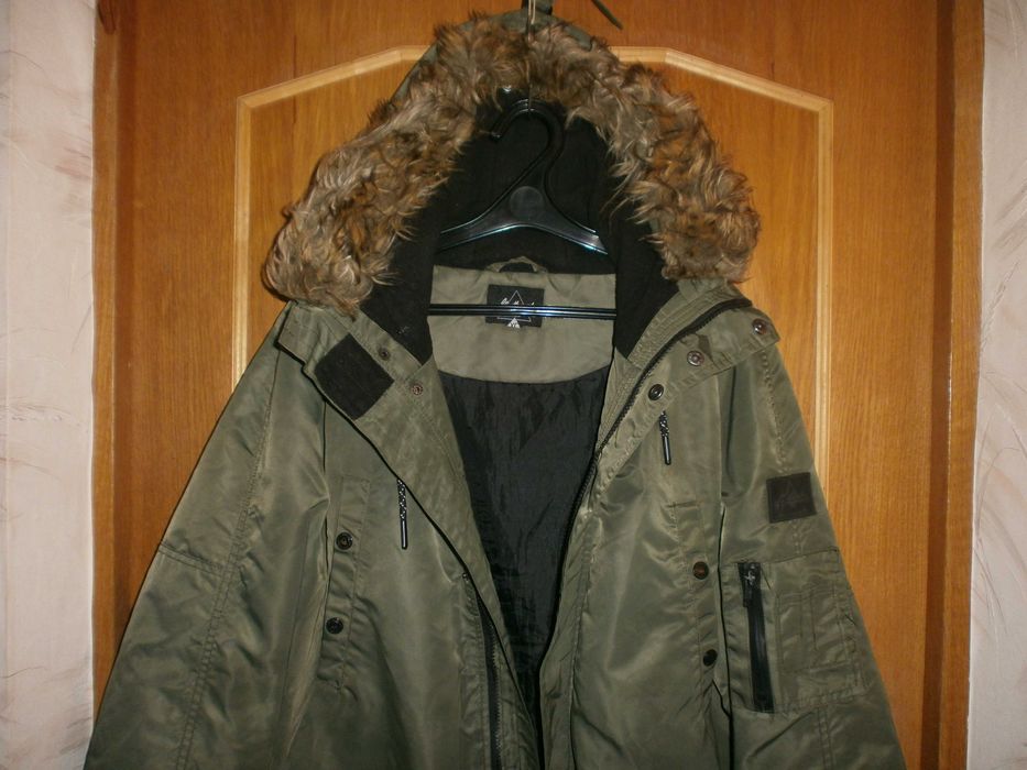 Куртка парка аляска Peng Ming, олива, разм. XXL, наш 56. ПОГ-68 см