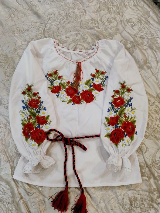 Вишиванка 128- 134-140 см вишита сукня плаття на дівчинку