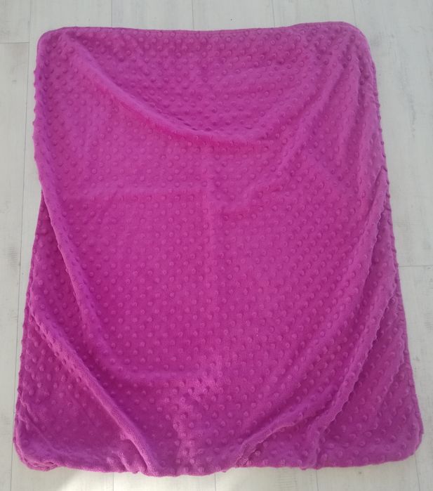 Kocyk minky dla dziewczynki