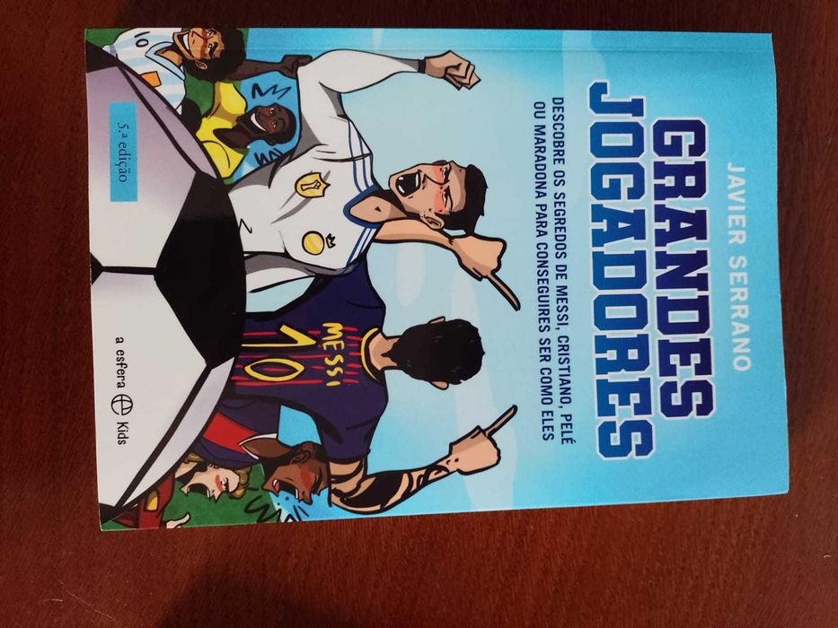 Livro: Grandes Jogadores - Novo - Não negociável 6,00€