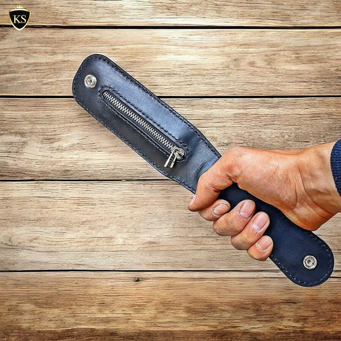 Гаманець-монетниця слепер із натуральної шкіри ручної роботи