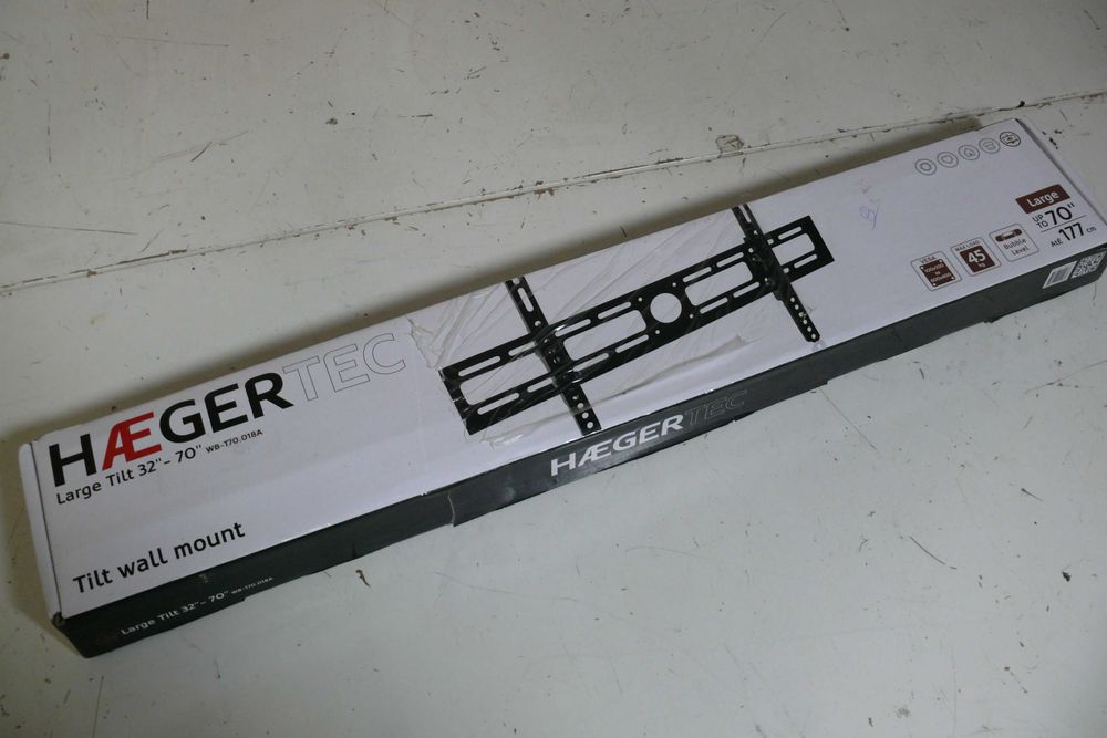 Suporte de TV HAEGER WB-T70.018A (32'' a 70'' - Até 45kg)