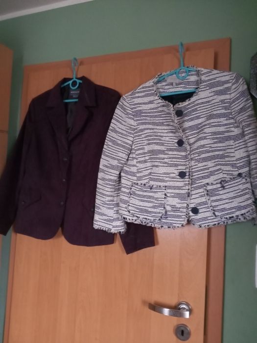 Zestaw żakiety damskie r 42/44 pachy 102