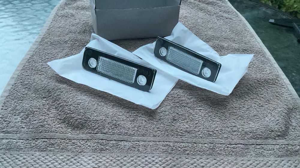 номерного знака для Ford Fiesta MK5 2001-2010 Fusion 2002-2012 Mondeo 1996-2000 Лампа номерного знака