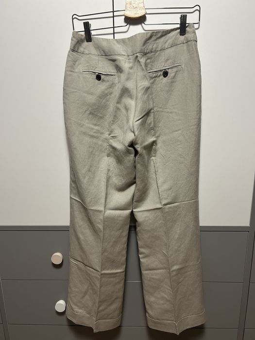 spodnie lniane damskie