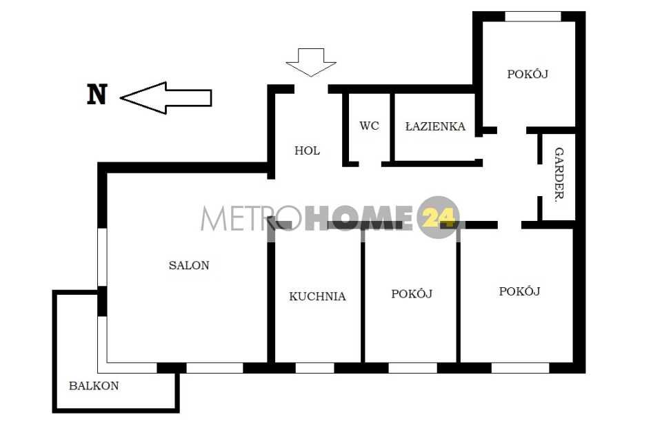 Czteropokojowy klimatyzowany apartament z garażem przy ul.Dobrej na Powiślu