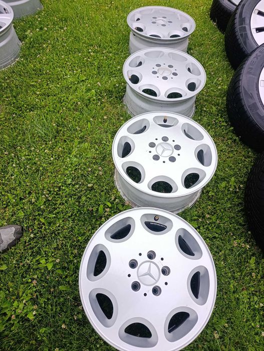 Idealne Alufelgi Mercedes 16" 5x112 W210 W124 OEM 8-Loch Klasyk