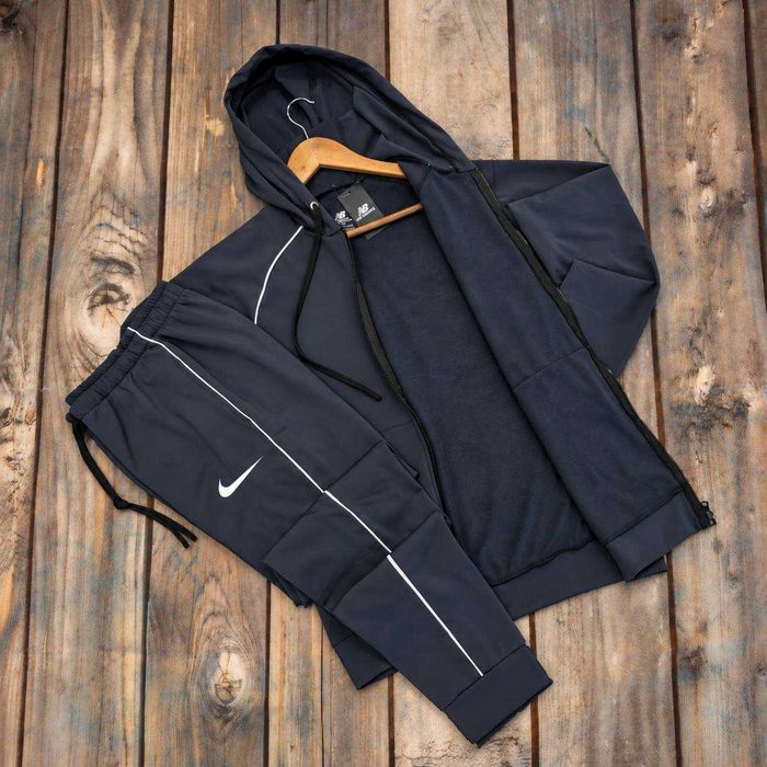 Спортивный костюм мужской теплый Nike Daving зимний на флисе кофта штаны найк