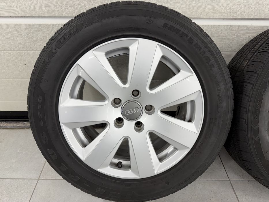 Koła z oponami zimowymi 225/55/R16 Audi