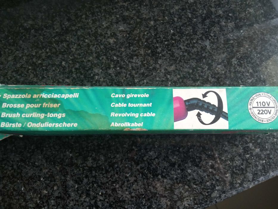 Rolo eléctrico pra Cabelos Encaracolados