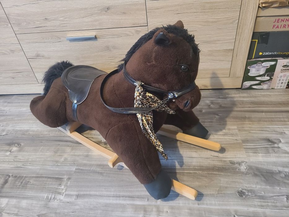 Konik na biegunach dla maluszka