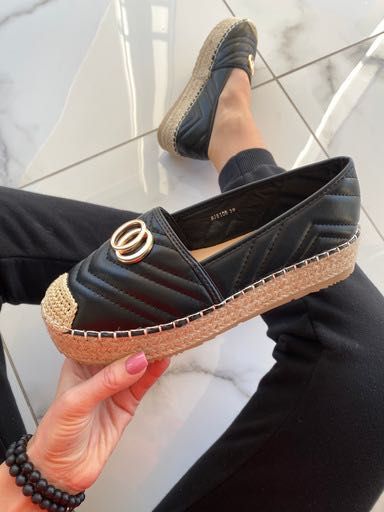 Espadryle czarne