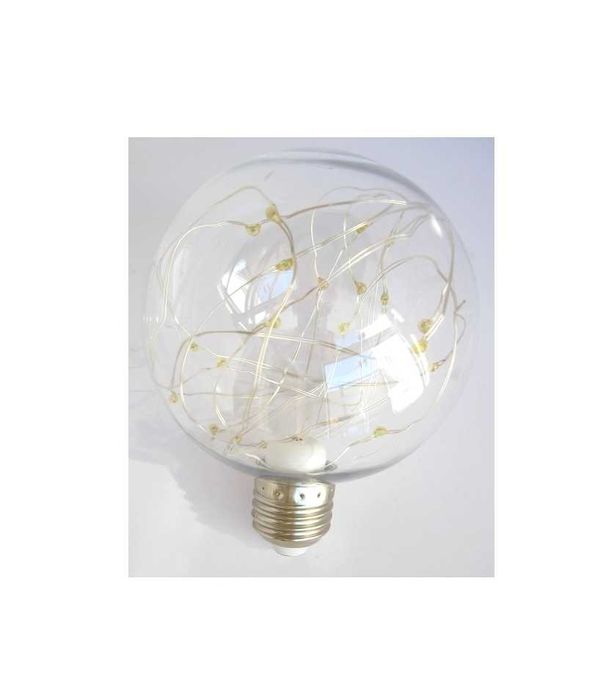 Żarówka ozdobna LED migająca – gwint E27 - 230V - na prezent