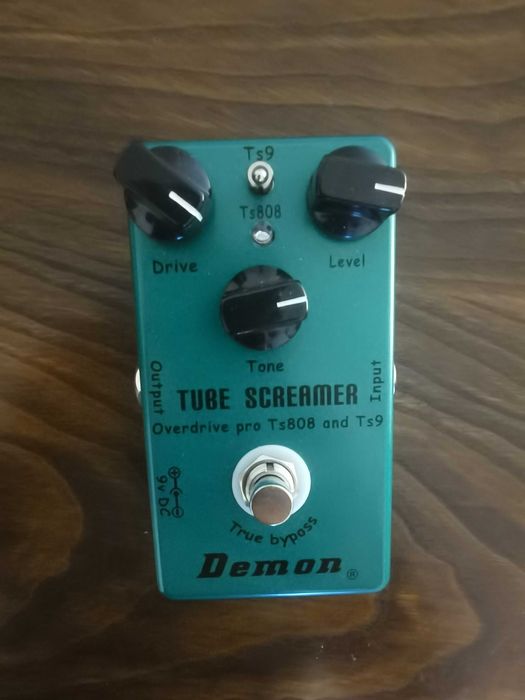 Tube-screamer TS9 e o TS808 Demon