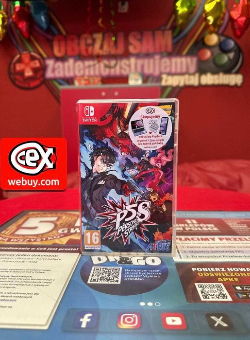 Gra Persona 5 Strikers Nintendo Switch CeX Olsztyn