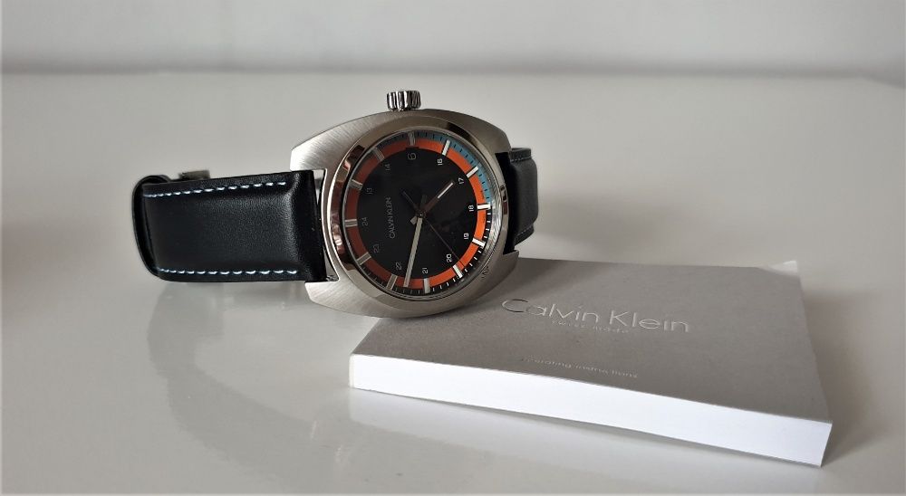 Duży Zegarek męski Calvin Klein Gent Archieve ETA  NOWY