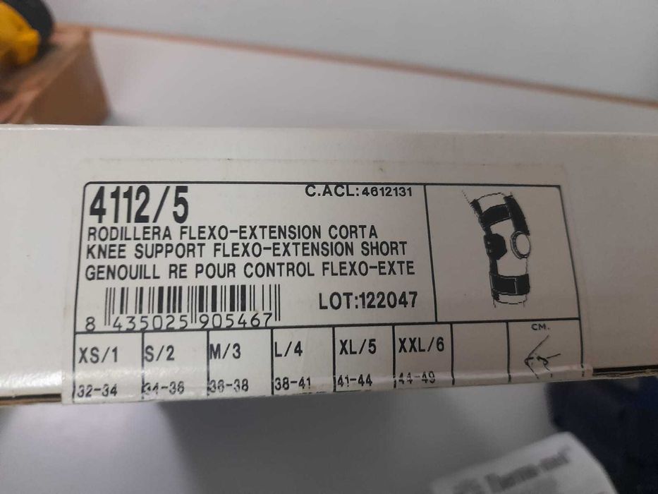 Joelheira ortopédica/Ortótese ajustável