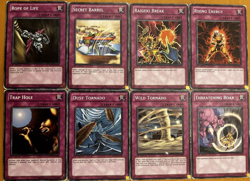 Cartas Yu-Gi-Oh - Deck 5DS3 - 1st Editions