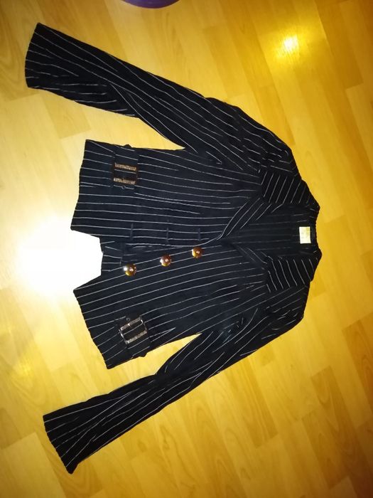 Пиджак в полоску