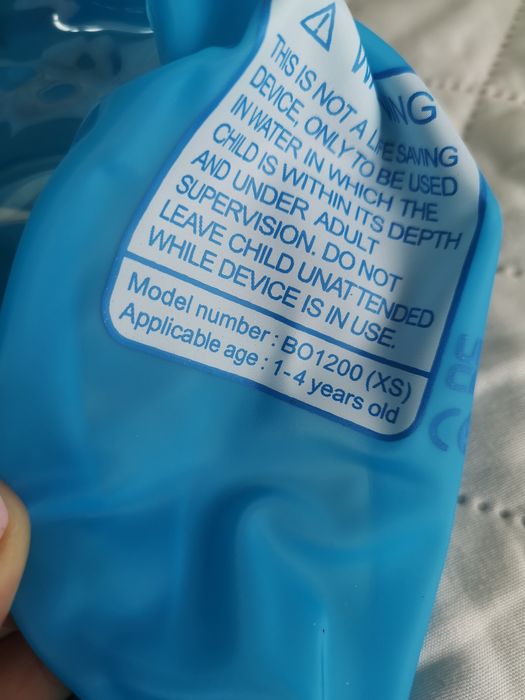 Rękawki do pływania niebieskie xs