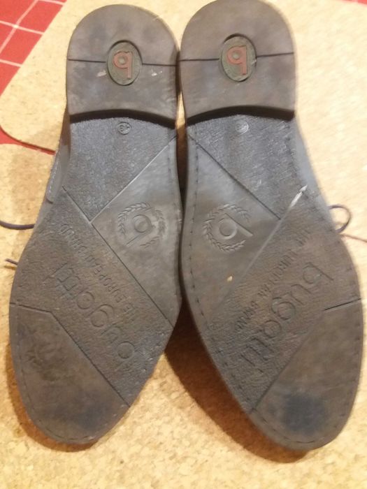 Sztyblety wiązane Bugatti 43