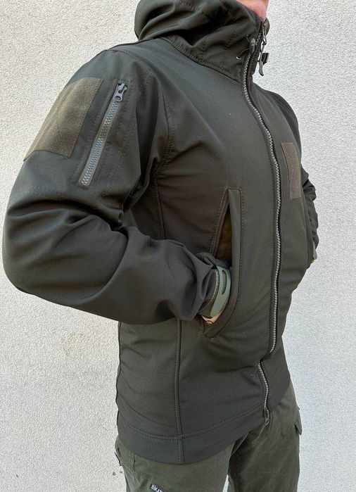 Куртка soft shell олива/хаки софтшелл/ куртка хаки/ куртка олива/хаки