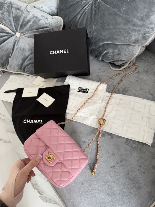 Сумка розовая Chanel