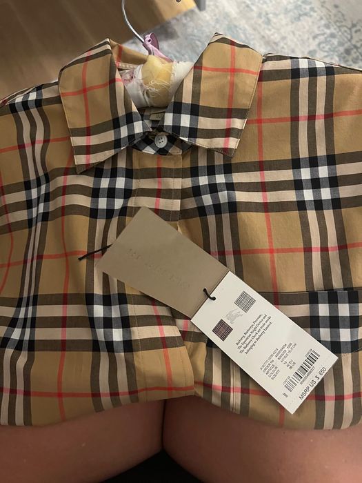 Sukienka koszulowa Burberry